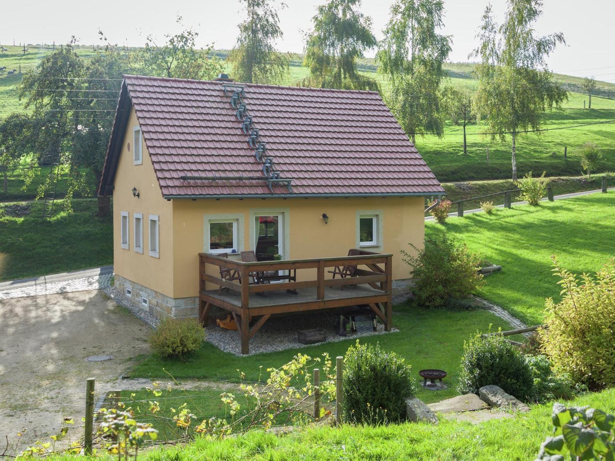 Charming Holiday Home In Hohnstein Ot Lohsdorf Exterior foto